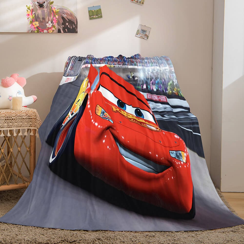Disney Cars 2 Flannel Fleece Throw Cosplay Blanket Comforter Set - EBuycos