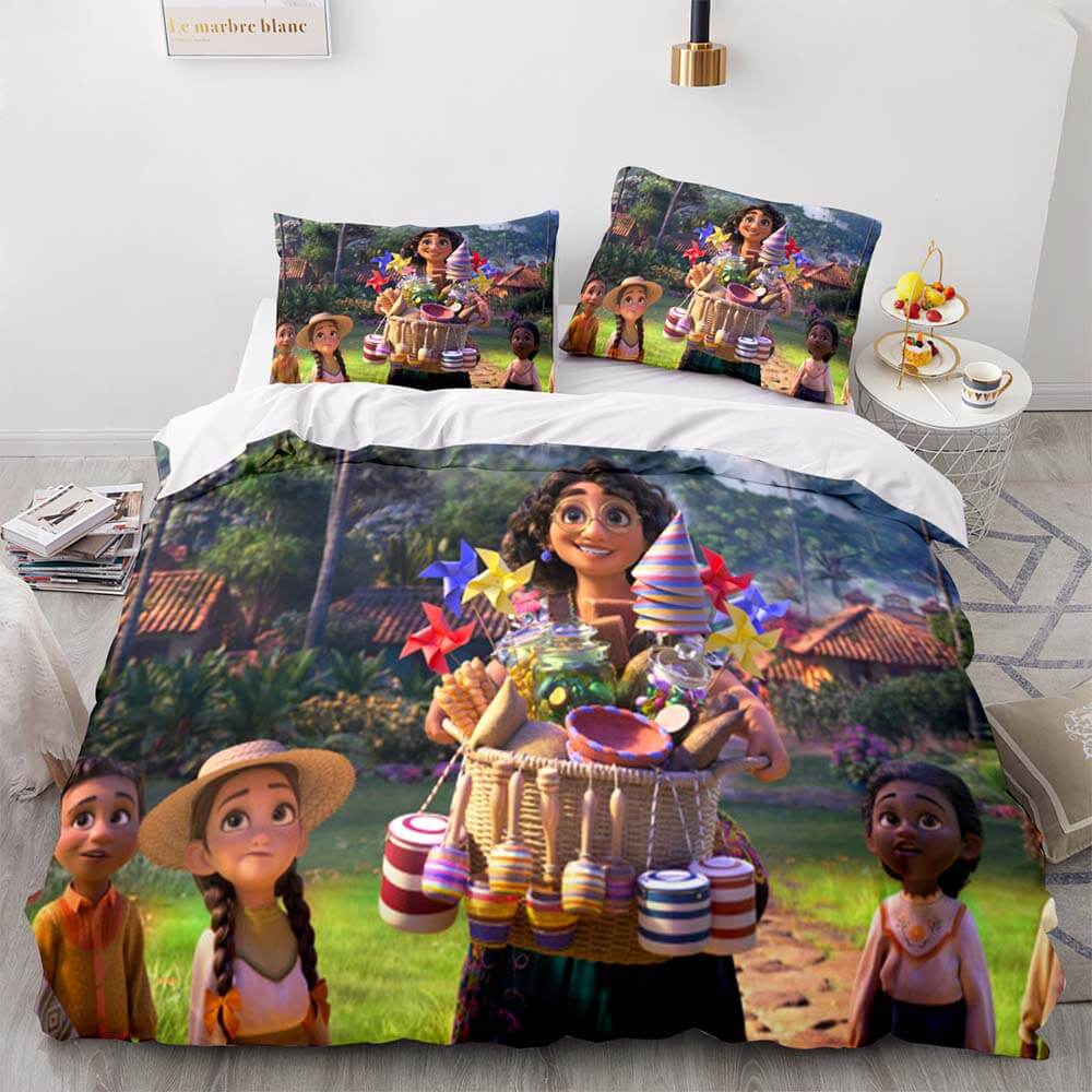 Disney Encanto Bedding Set Quilt Duvet Covers Pillowcase Bedding Sets - EBuycos