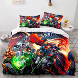 Disney Justice League Bedding Set Quilt Duvet Cover Throw Bedding Sets - EBuycos