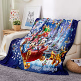 Disney Mickey Mouse Blanket Flannel Throw Room Decoration