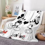 Disney Mickey Mouse Blanket Flannel Throw Room Decoration