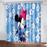 Disney Mickey Mouse Curtains Blackout Window Drapes