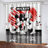Disney Mickey Mouse Curtains Blackout Window Drapes