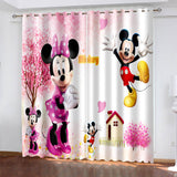 Disney Mickey Mouse Curtains Blackout Window Drapes