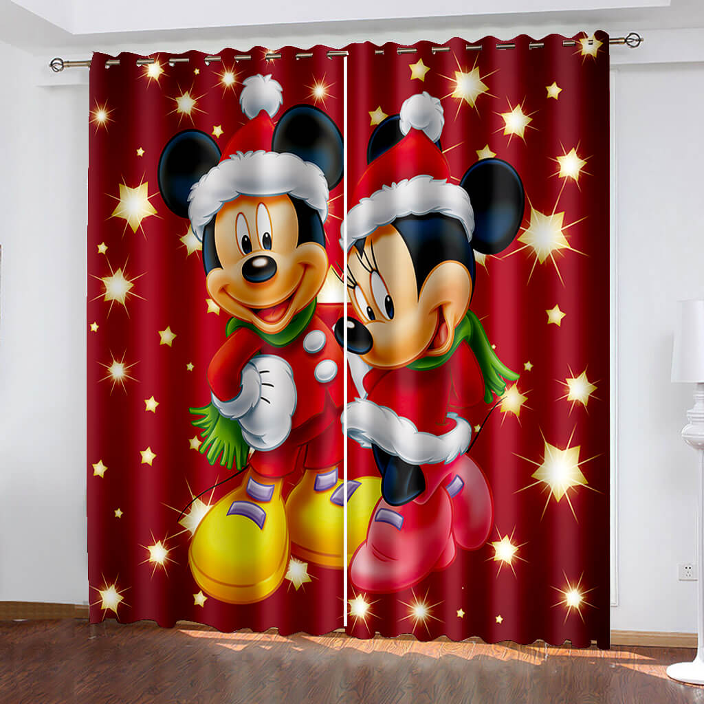 Disney Mickey Mouse Curtains Blackout Window Ds Ecos