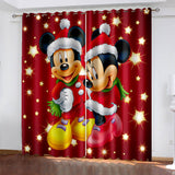 Disney Mickey Mouse Curtains Blackout Window Drapes