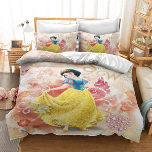 Disney Princess Cosplay Bedding Set Without Filler - EBuycos