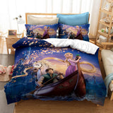 Disney Princess Snow White Cosplay Bedding Set Duvet Cover Bed Sheets - EBuycos