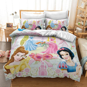 Disney Princess Snow White Bedding Set Duvet Cover Without Filler - EBuycos