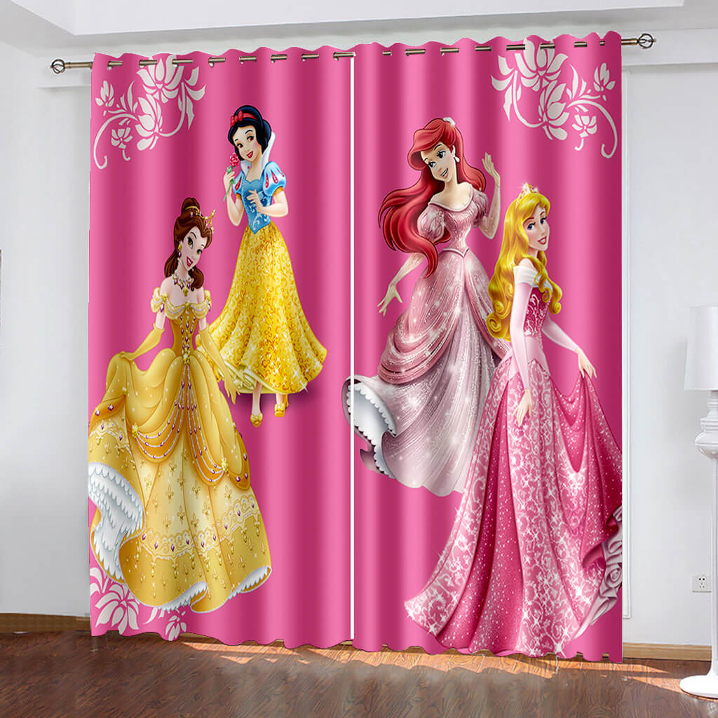 Disney Princess Snow White Curtains Blackout Window Treatments Ds Ecos
