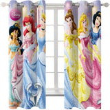 Disney Princess Snow White Curtains Blackout Window Treatments Drapes