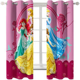Disney Princess Snow White Curtains Blackout Window Treatments Drapes