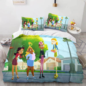 Disney The Proud Family Bedding Set Quilt Duvet Cover Bedding Sets - EBuycos