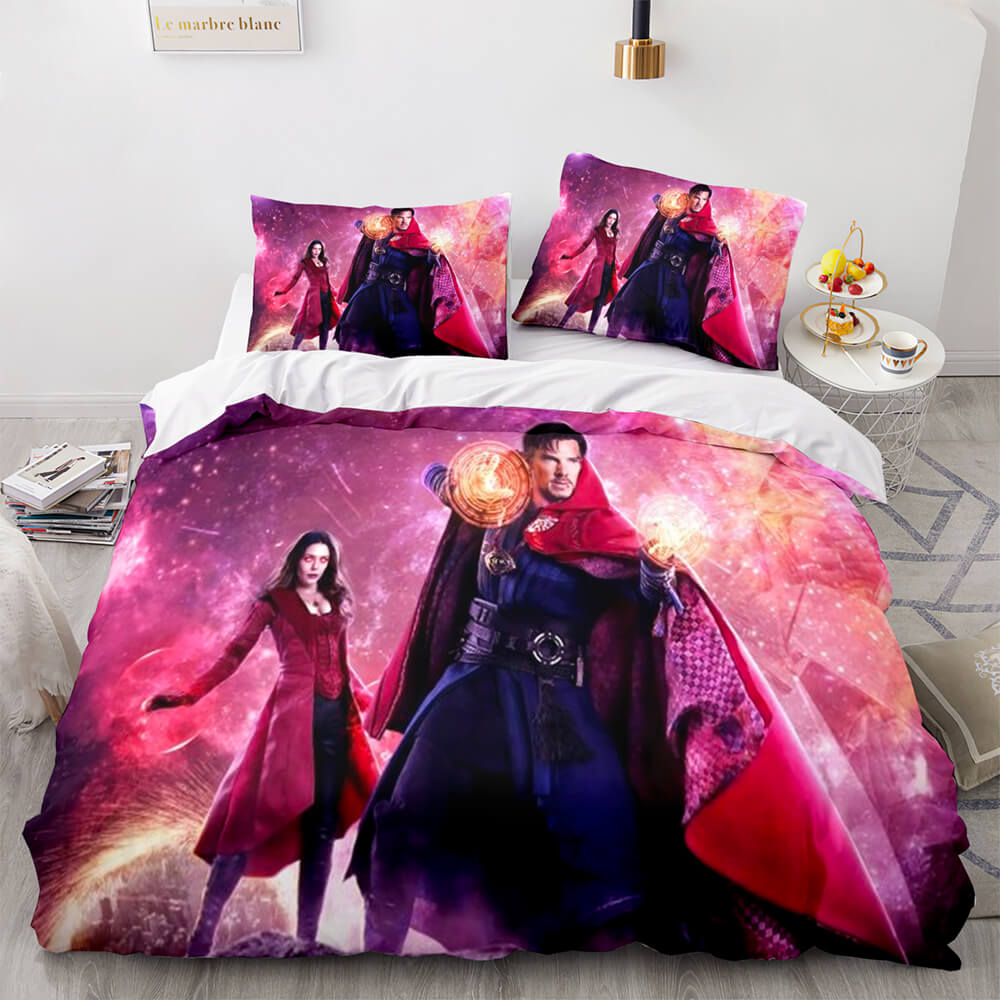 Doctor Strange 2 in the Multiverse of Madness Bedding Set Duvet Cover - EBuycos