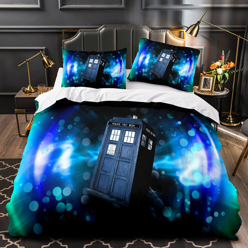 Doctor Who Bedding Set Duvet Cover Without Filler - EBuycos