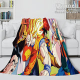 Dragon Ball Flannel Fleece Blanket - EBuycos