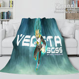 Dragon Ball Cosplay Flannel Blanket Throw Soft Comforter Bedding Sets - EBuycos
