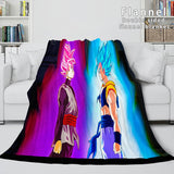 Dragon Ball Cosplay Flannel Blanket Throw Soft Comforter Bedding Sets - EBuycos