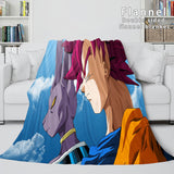 Dragon Ball Cosplay Flannel Blanket Throw Wrap Comforter Bedding Sets - EBuycos