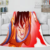 Dragon Ball Cosplay Flannel Blanket Throw Wrap Comforter Bedding Sets - EBuycos