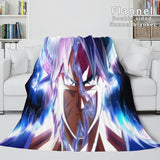 Dragon Ball Cosplay Flannel Blanket Throw Wrap Comforter Bedding Sets - EBuycos