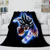 Dragon Ball Cosplay Flannel Blanket Throw Wrap Comforter Bedding Sets - EBuycos