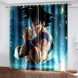 Dragon Ball Curtains Blackout Window Drapes