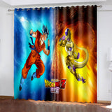 Dragon Ball Curtains Pattern Blackout Window Drapes