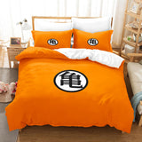 Dragon Ball Son Goku Bedding Sets Quilt Duvet Cover Kids Bed Sheets - EBuycos