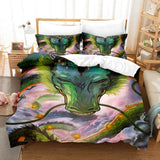 Dragon Ball Son Goku Kakarotto Bedding Set Quilt Duvet Cover Bed Sheets - EBuycos