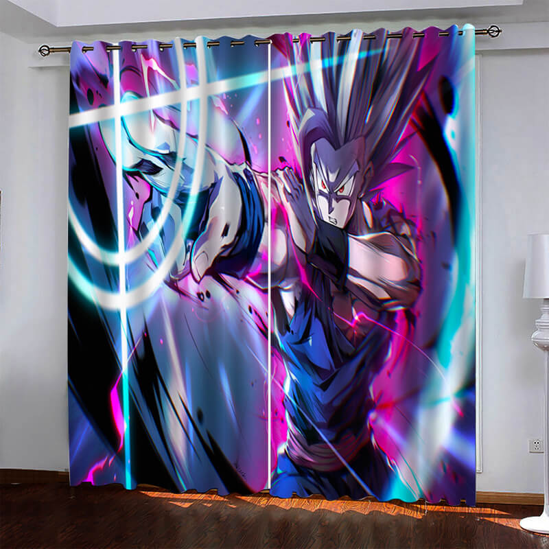 Dragon Ball Super Super Hero Curtains Blackout Window Drapes