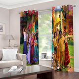 Encanto Curtains Cosplay Blackout Window Drapes for Room Decoration
