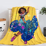 Encanto Mirabel Blanket Cosplay Flannel Throw Room Decoration