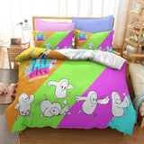 Fall Guys Ultimate Knockout Bedding Set Duvet Covers Bed Sheets Sets - EBuycos