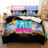 Fall Guys Ultimate Knockout Bedding Set Duvet Covers Bed Sheets Sets - EBuycos