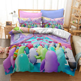 Fall Guys Ultimate Knockout Bedding Set Duvet Covers Bed Sheets Sets - EBuycos