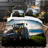 Farming Simulator Tractor Bedding Set Quilt Covers Without Filler