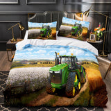 Farming Tractor Bedding Set Duvet Cover Without Filler