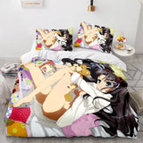 Fate stay night Tohsaka Rin Bedding Set Duvet Covers Quilt Bed Sheets - EBuycos