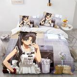 Fate stay night Tohsaka Rin Bedding Set Duvet Covers Quilt Bed Sheets - EBuycos
