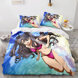 Fate stay night Tohsaka Rin Bedding Set Duvet Covers Quilt Bed Sheets - EBuycos
