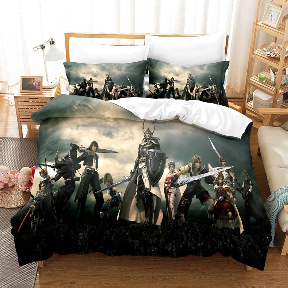 Final Fantasy Bedding Set Duvet Covers - EBuycos