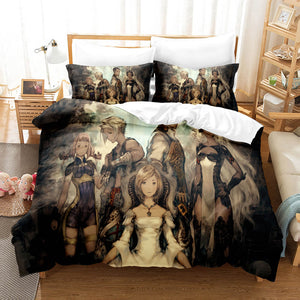 Final Fantasy Bedding Set Quilt Duvet Covers Comforter Bed Sheets - EBuycos