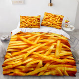 Fine Food Cosplay Bedding Set Duvet Cover Comforter Bed Sheets - EBuycos