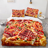 Fine Food Cosplay Bedding Set Duvet Cover Comforter Bed Sheets - EBuycos