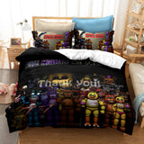 Five Nights at Freddy's Bedding Set Quilt Duvet Covers Bed Sheets Sets - EBuycos