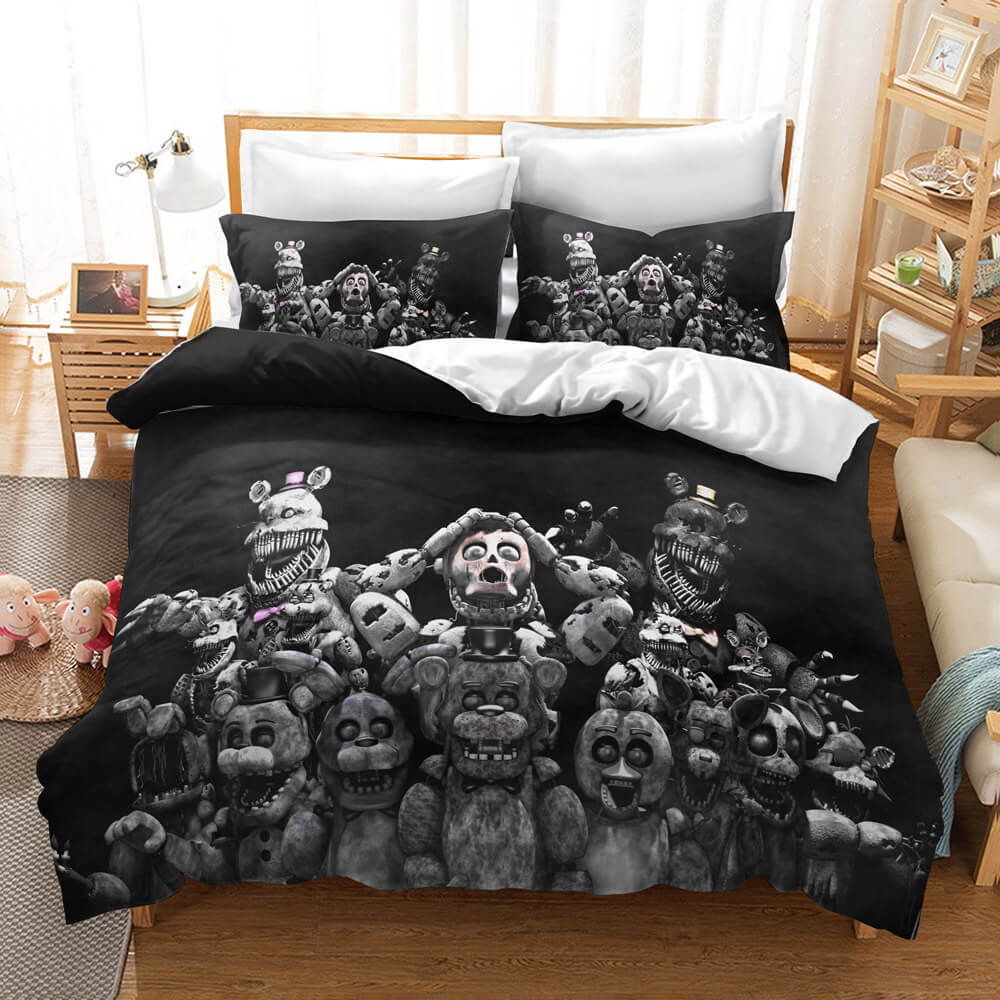 Five Nights at Freddy's Bedding Set Quilt Duvet Covers Bed Sheets Sets - EBuycos