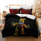 Five Nights at Freddy's Bedding Set Quilt Duvet Covers Bed Sheets Sets - EBuycos