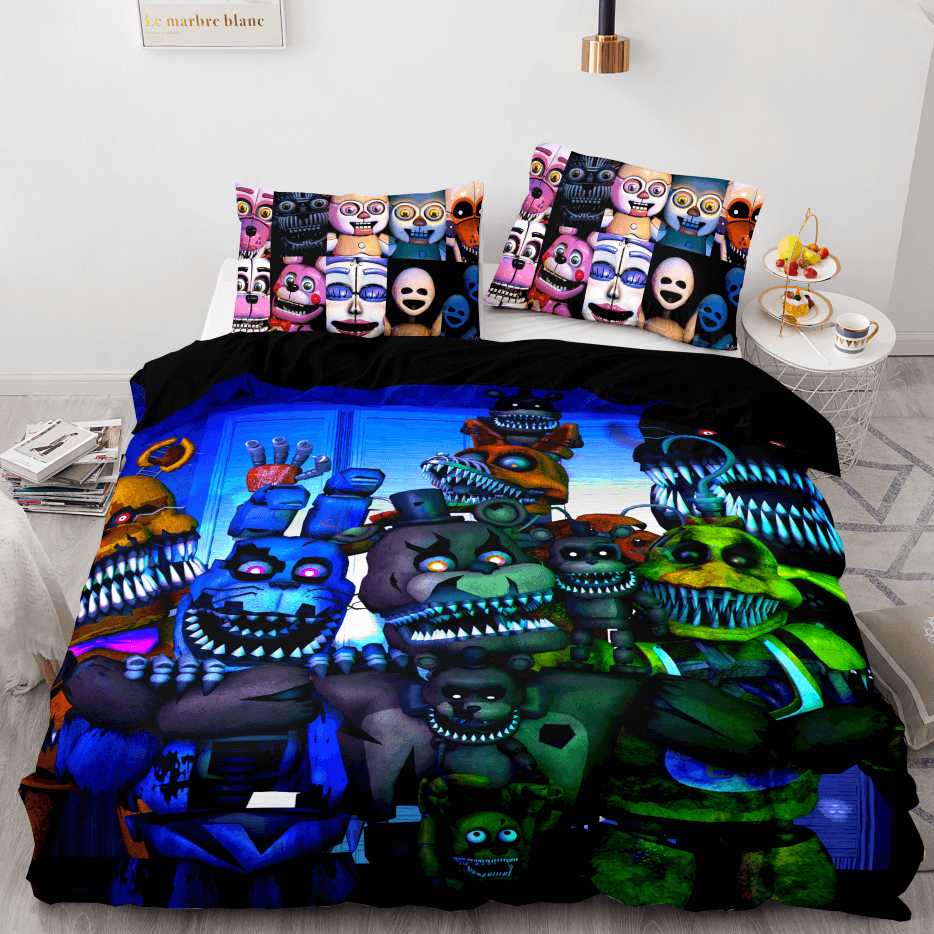 Five Nights At Freddys Bedding Set Golden Freddy Bedding Sheet Gifts