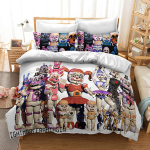 Five Nights at Freddy's Cosplay Bedding Duvet Covers Bed Sheets Sets - EBuycos
